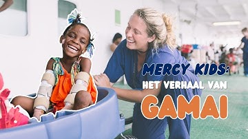 Mercy Kids: Gamai werd geholpen aan haar brandwonden
