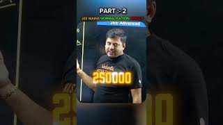 Part 2: JEE Mains Normalization Effect 📊🎯#harshsir #VED #JEE2025 #Normalization #ExamUpdate