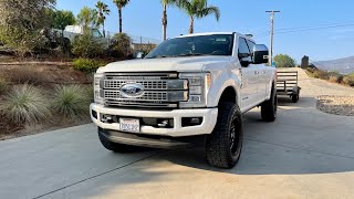 Lifted F250 with tons of mods!!