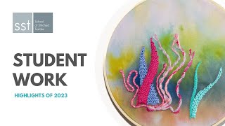 Incredible Textile Artwork by Our Students: Highlights of 2023