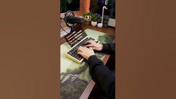 Typing Eclair Green 🍏 and Orange 🍊 switches on CF81 Keyboards! #mechanicalkeyboards