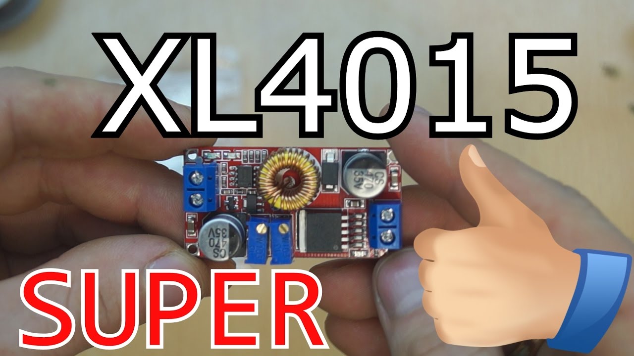 Модуль XL4015, LED драйвер, Зарядка Li Ion. - YouTube