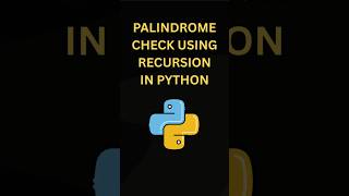 Day 20 - Check Palindrome or Not Using Recursion
