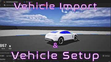 Setup vehicle in Unreal Engine 5 using Chaos System (Blender to Unreal Engine) | Tutorial