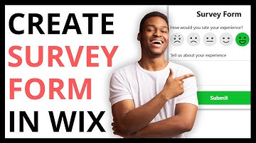 How to Create Survey Form in Wix [STEP BY STEP]