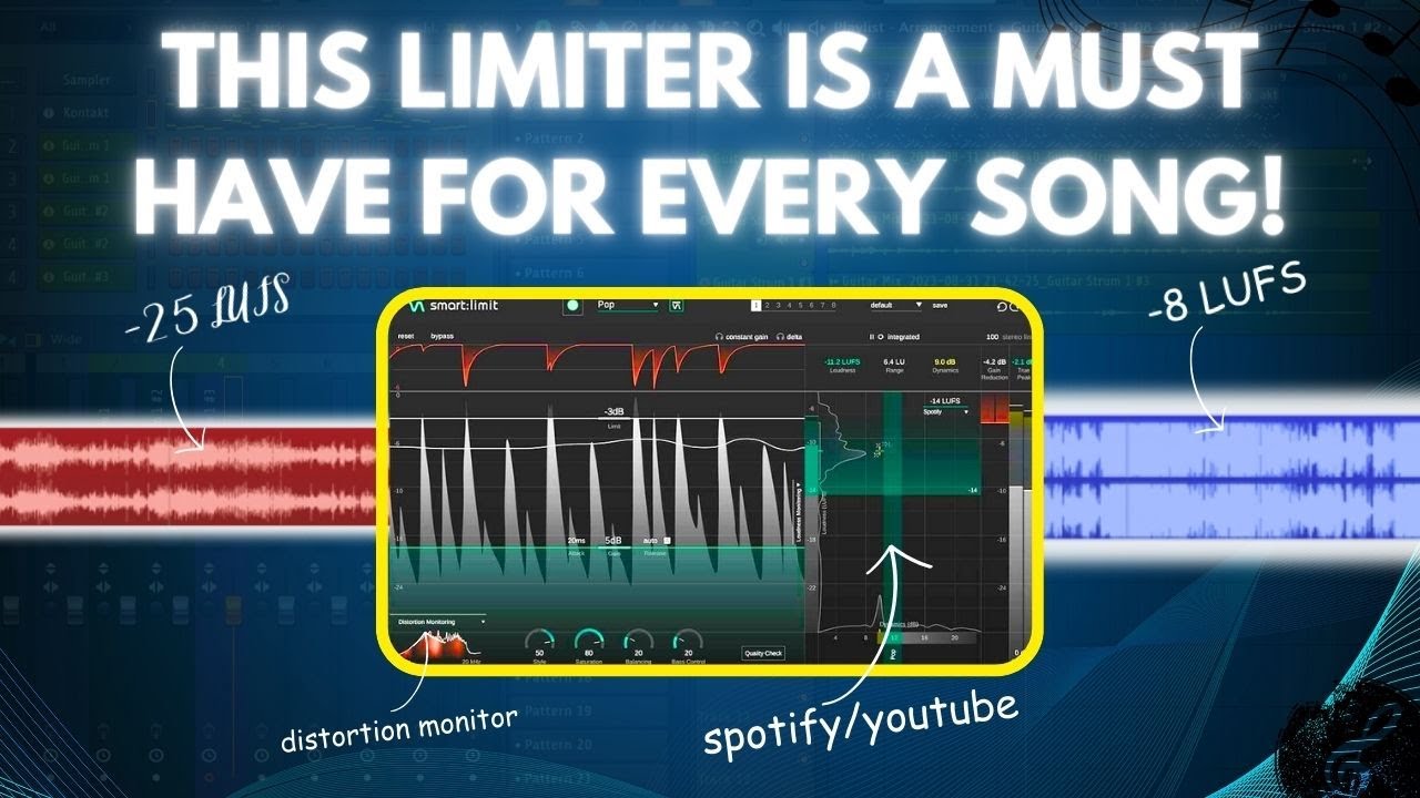 Mastering for Youtube/ Spotify : This Limiter is a MUST Have! - YouTube