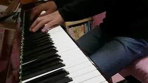 ピアノ連弾的「You」を独奏してみました(修正版)
