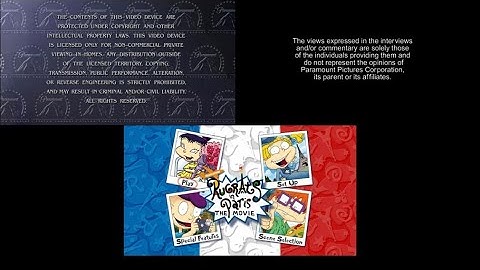 Paramount Warning Screen/The Views Expressed Screen/DVD Menu (widescreen)