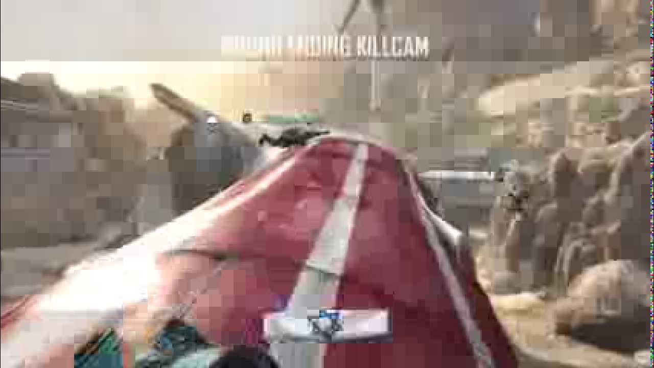 CRAZY ACROSS THE MAP BO2 KILLCAM!