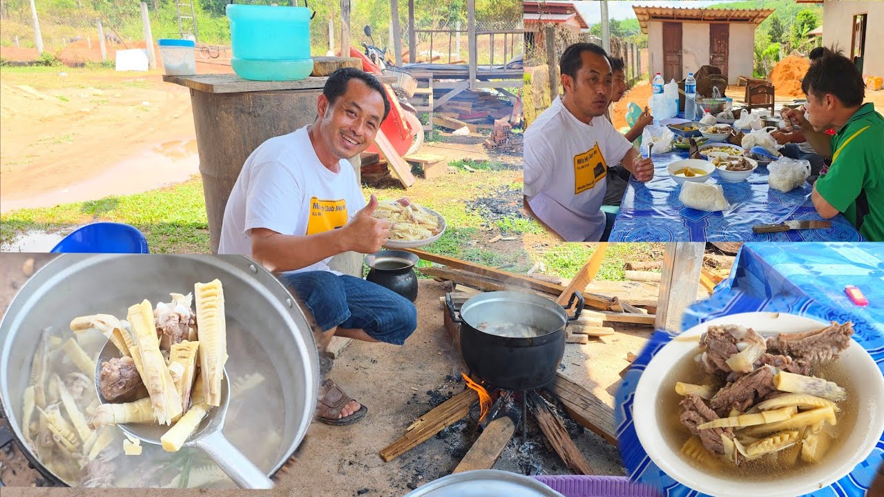 Thawj zaug noj ntsuag xyoob iab hau xyaws tav npua