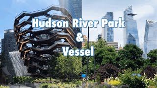🇺🇸NYC Walk🗽Hudson River Park to Vessel in Manhattan