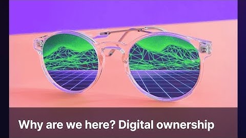 حل أسئلة تطبيق Sweat Wallet في خاصية Learn ، السؤال : ?Why are we here? Digital ownership