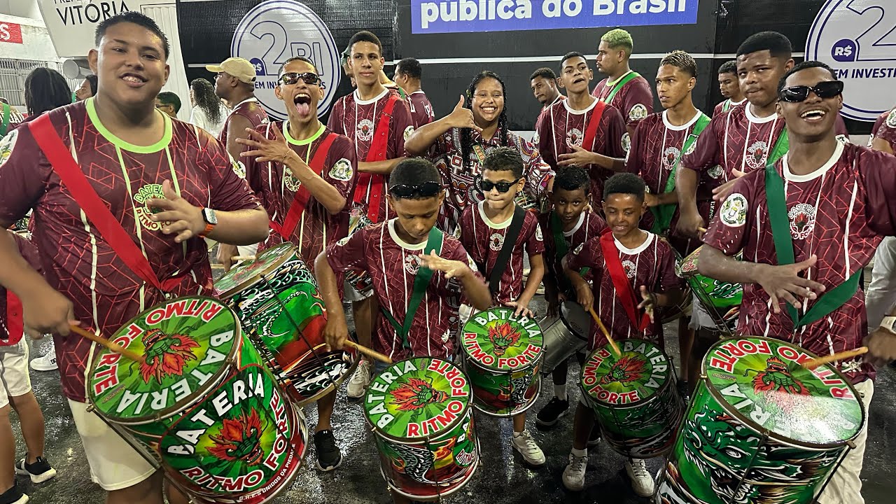 BATERIA RITMO FORTE - ENSAIO TÉCNICO 2024 (NA PISTA) - UNIDOS DA PIEDADE