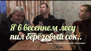 Video thumbnail of "Я в весеннем лесу пил берёзовый сок.. (Д.Волгин, А. Васин, Т.Кирин)"