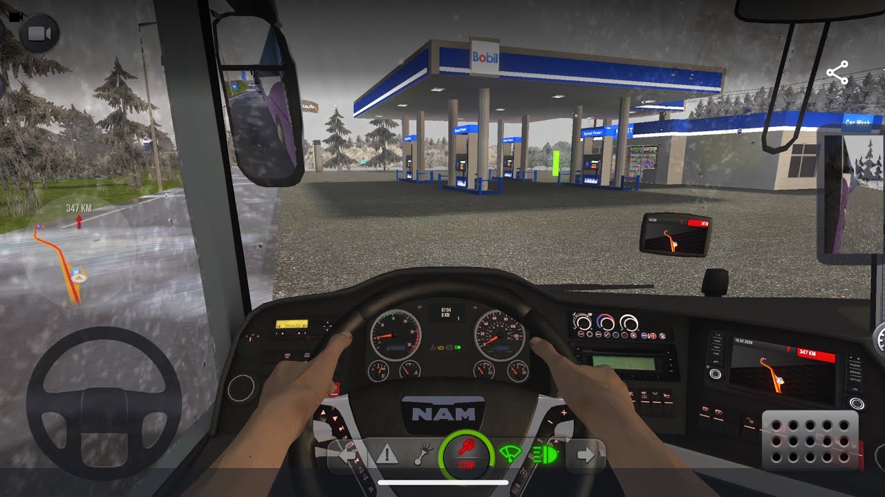 Bus Simulator: Ultimate |Off Road DriveXZuuks |Petrol Pump ⛽ ⛽|Mobile Gameplay |Drive with Mrx