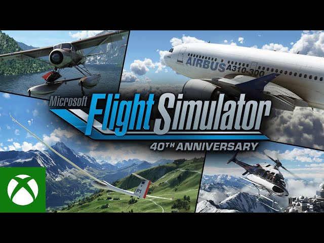 Microsoft Flight Simulator 40th Anniversary Deluxe Edition - Xbox Series X