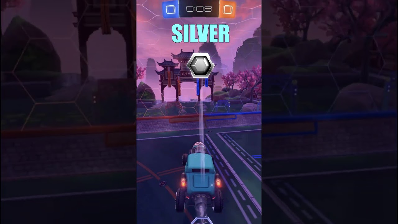 разные ранги пробуют фристайлить в рокет лиге | rocket league 