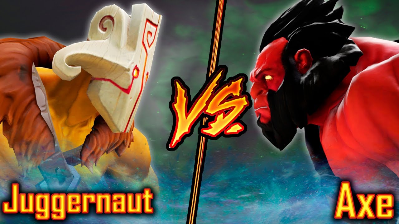 Dota 2 Juggernaut VS Axe | DOTA 2 Battle Patch 7.30