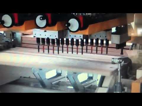 Видео: CNC пробивна машина за производство на мебели