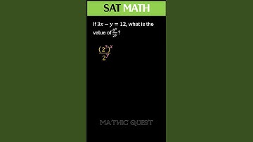 Can you solve this SAT question  -  11 #digitalsat #sat #satmath  #satprep  #algebra #equations