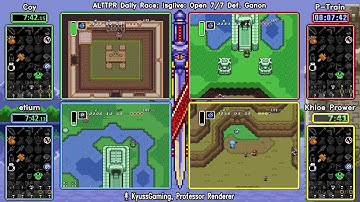 Open 7/7 Oct 22 2019. ALTTP Randomizer Daily Race.