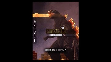 GODZILLA 2000 #vs GMK GODZILLA | #edit #godzilla #fyp #shorts