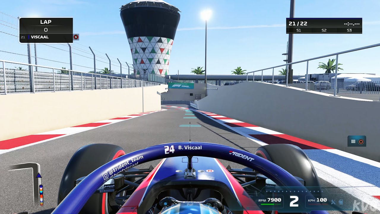 F1 22 - Trident (Dallara F2 2021) - Gameplay (PS5 UHD) [4K60FPS]