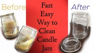 How to Clean Candle Jars Fast: The Easy Way