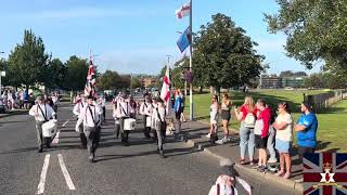 Shankill Old Boys Flute Band At Cloughfern Young Conquerors FB Est1973 Annual Band Parade
