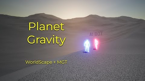 Planet gravity - MGT + Worldscape - experimental integration