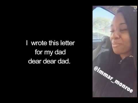 Immar Monroe - Letter For My Dad (TenToesDownChallenge) Lyrics