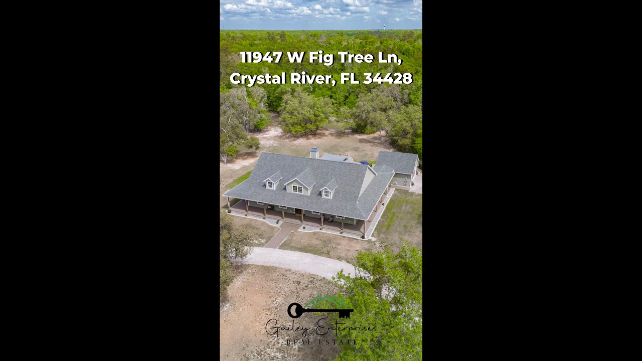 11947 W Fig Tree Ln, Crystal River, FL 34428 FOR SALE Gailey