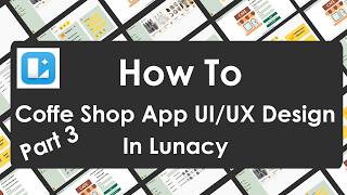 UI UX Design Tutorial Coffee Shop App Part 3