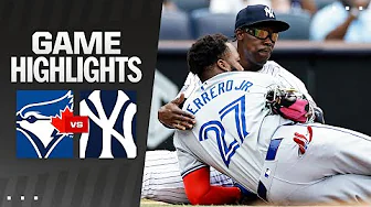 Blue Jays vs. Yankees Game Highlights (8/4/24) | MLB Highlights thumbnail