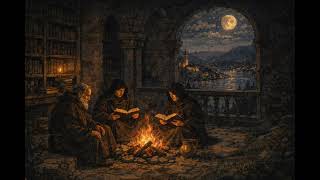Latin Bible ASMR | Vulgate Psalms 1–5 | Fireplace Ambience (Sleep/Study)