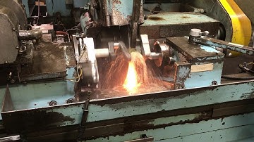 New CNC Controls on our automatic crankshaft grinder