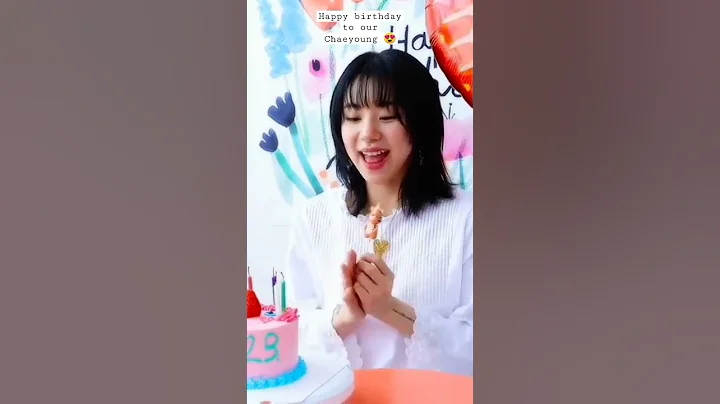 happy birthday chaeyoung-ssi 🥳❤️ #chaeyoung #twice #happybirthday