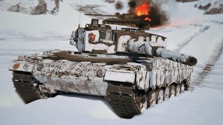 Фармлю СЕРЕБРО и "Получаю по лицу" на Leopard 2 (PzBtl 123) #3 в War Thunder