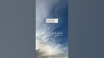 وَلَا تَحْسَبَنَّ اللَّهَ غَافِلًا عَمَّا يَعْمَلُ الظَّالِمُونَ ۚ#تلاوة_خاشعة #قران_كريم #gaza 🫀