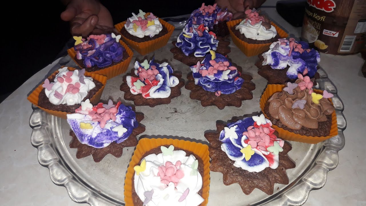 Kap kek nasıl yapılır/Kap kek tarifi cupcake recipe YouTube