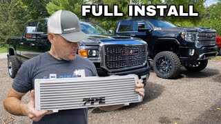 How To Install A PPE 2017-2019 L5P Duramax Transmission Cooler *Removal and Replacement*