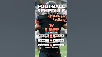 2024 Washougal Panthers football schedule (subject to change) #prepsports #highshcoolfootball thumbnail