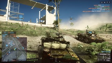 Battlefield 4: The Best Tank Class Set Up Almost Flawless At Rogue Transmission - PS5 No Commentary