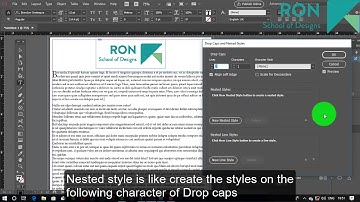 DropCaps & Nested Style option in Indesign in Tamil