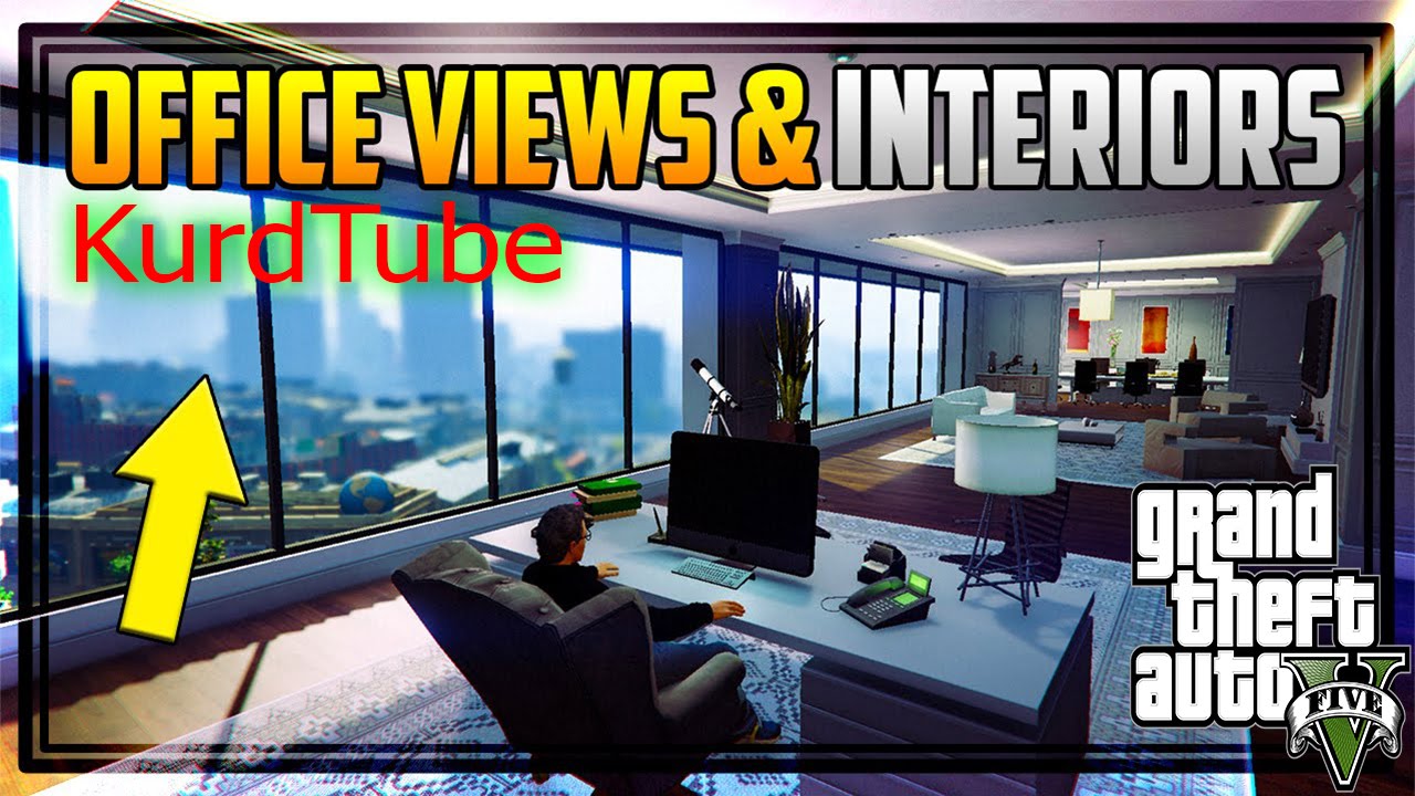 How To Sell & Buy in GTA 5 (How To Buy New GTA V Office) (KurdTube