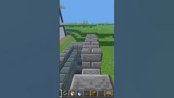HOW TO MAKE STONE FARM IN MINECRAFT PE 