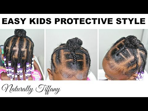 easy-kids-protective-style!-|-kids-natural-hair-care