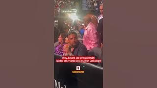 Nelly & Ashanti Attends Gervonta Davis vs Ryan Garcia fight with Jermaine Dupri👀#sports