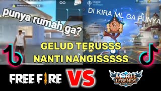 TIK TOK ML VS FF Sound Tokopedia - Bocil Gelud Terus Nanti NANGISSSSS