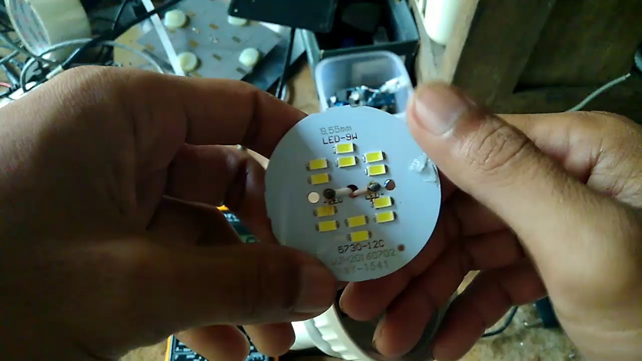 Lampu led rusak..